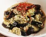 電子レンジで簡単に作れる❤麻婆茄子作り方4写真
