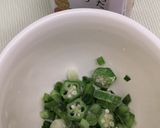 オクラの冷やし汁作り方1写真
