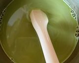 京わらび餅♪〜濃い抹茶味作り方3写真