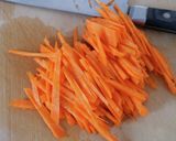 材料２つ！にんじんと豆腐のナムル風作り方1写真