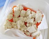 材料２つ！にんじんと豆腐のナムル風作り方2写真