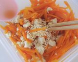 材料２つ！にんじんと豆腐のナムル風作り方4写真