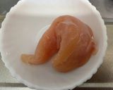 パクチー入り中華がゆ作り方1写真