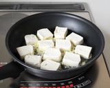 【豆腐ステーキ（ピリ辛ガーリックソース）作り方5写真