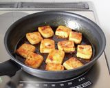 【豆腐ステーキ（ピリ辛ガーリックソース）作り方7写真