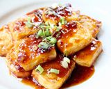【豆腐ステーキ（ピリ辛ガーリックソース）作り方8写真