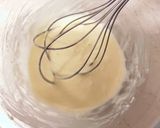 レンジでフルーツチーズスフレロールケーキ作り方3写真