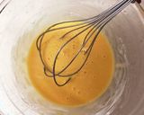 レンジでフルーツチーズスフレロールケーキ作り方4写真