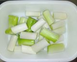 フライパンで10分煮！さばと白ねぎの味噌煮作り方3写真