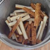 おばあちゃんのごぼうとさつま揚げの煮物作り方1写真