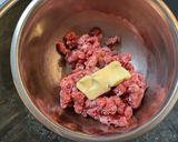 肉肉しい目玉焼きハンバーグ作り方5写真