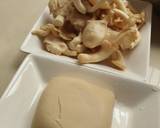 ベジタリアン低GIバーガー。そば粉に豆腐作り方1写真