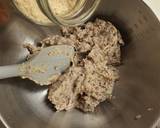 ベジタリアン低GIバーガー。そば粉に豆腐作り方4写真