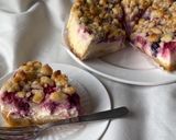 クランブルとベリーの濃厚チーズケーキ作り方10写真