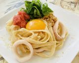 エネルギーチャージ！明太カルボナーラ♪作り方5写真