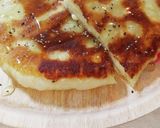 フライパンで焼く簡単モチモチチーズナン作り方11写真