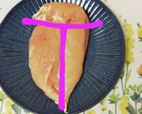 レンジde蒸し鶏と胡瓜のパクチーサラダ作り方1写真