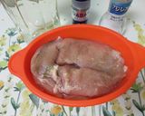 レンジde蒸し鶏と胡瓜のパクチーサラダ作り方2写真