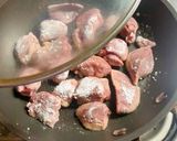 鶏レバニラ炒め作り方8写真