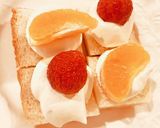 生食パンでフルーツオープンサンド作り方4写真