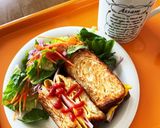 フライパンでホットサンド♪作り方5写真
