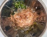 ほうれん草とサボテンとしらすのおかか和え作り方4写真