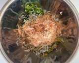 ほうれん草とサボテンとしらすのおかか和え作り方4写真
