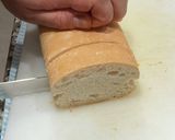 オリーブとアンチョビのブルスケッタ作り方1写真