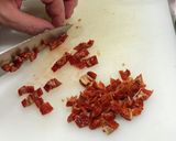 オリーブとアンチョビのブルスケッタ作り方2写真