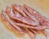平茸とソーセージのカレー風味炒め作り方2写真