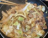 豚レバーと野菜のクリーム炒め煮作り方10写真
