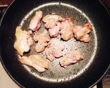 絶品☆鶏肉とレモンのチーズクリームパスタ作り方1写真