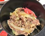 牛丼メインの夕飯献立・血液サラサラ玉ねぎ作り方3写真