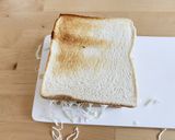 チキンタツタ風はちみつマヨホットサンド作り方13写真