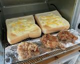 チキンタツタ風はちみつマヨホットサンド作り方8写真