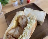 チキンタツタ風はちみつマヨホットサンド作り方19写真