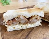 チキンタツタ風はちみつマヨホットサンド作り方17写真