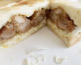 チキンタツタ風はちみつマヨホットサンド作り方16写真
