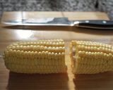 とうもろこしの炊き込みご飯作り方2写真