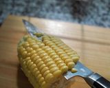 とうもろこしの炊き込みご飯作り方3写真