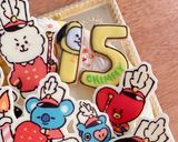 BT21キャラケーキ★BTS作り方6写真