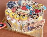 BT21キャラケーキ★BTS作り方7写真