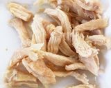 ひじきと枝豆と人参のさっぱり鶏サラダ作り方2写真