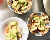 根菜万能麺のすごだれ炒め味温野菜サラダ作り方5写真
