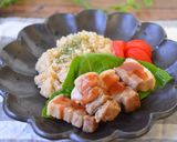 炊飯器ひとつで★旨味ご飯と豚肉の酢豚風作り方10写真