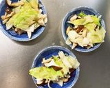 根菜万能麺のすごだれ炒め味温野菜サラダ作り方11写真