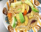根菜万能麺のすごだれ炒め味温野菜サラダ作り方12写真