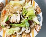 根菜万能麺のすごだれ炒め味温野菜サラダ作り方13写真