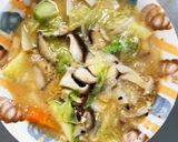根菜万能麺のすごだれ炒め味温野菜サラダ作り方14写真