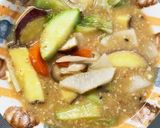 根菜万能麺のすごだれ炒め味温野菜サラダ作り方15写真